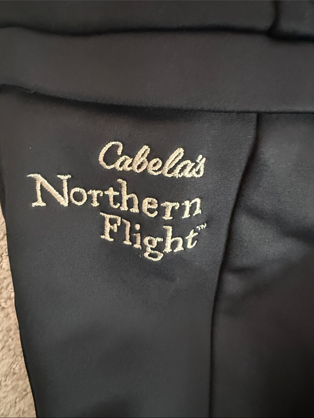 Cabela's Black Men's Northern Flight Wader Pant - Picture 3 of 3